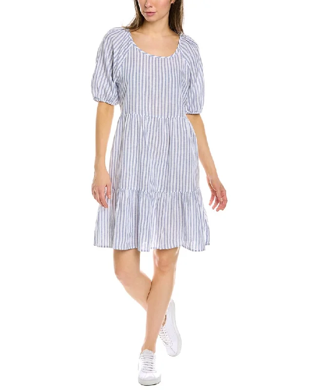 Modern Romance Beachlunchlounge Luca Linen-Blend A-Line Dress