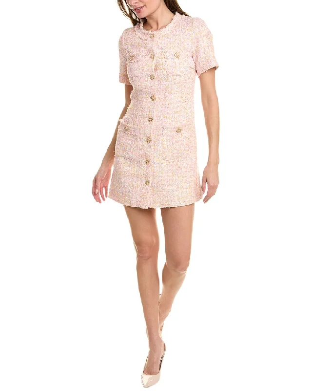 Exclusive Discounts JL Luxe Tweed Shirtdress