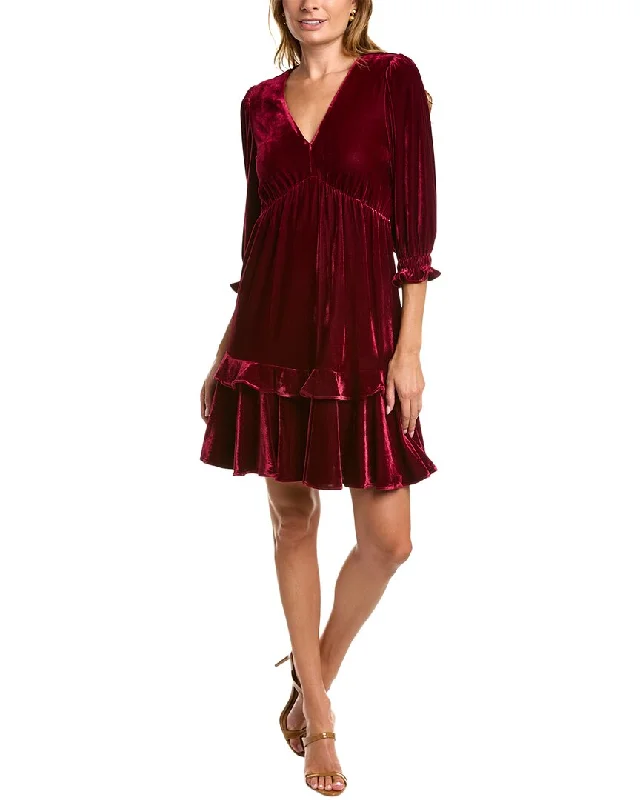 Day-To-Night Styles MAISON TARA Velvet Dress