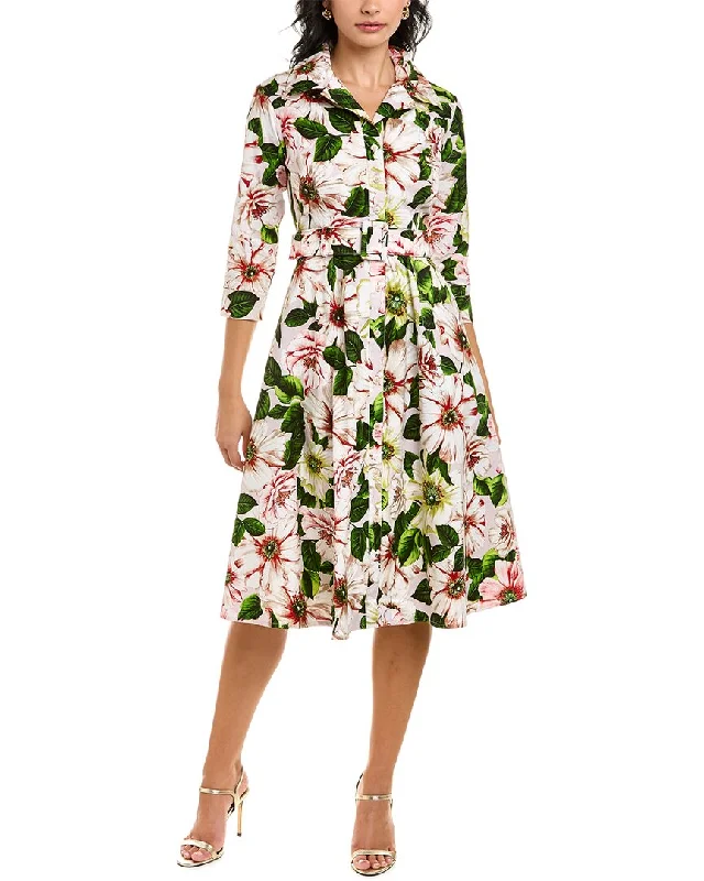 Chic And Comfortable Samantha Sung Abel Shirtdress